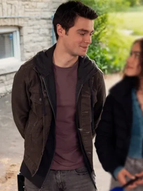 Ginny and Georgia S03 Felix Mallard Brown Jacket