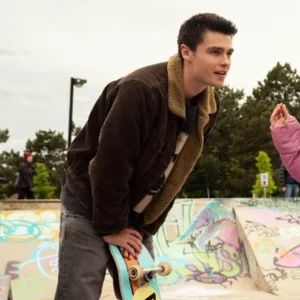 Ginny and Georgia S03 Marcus Baker Shearling Jacket