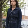 Goosebumps S02 Francesca Noel Denim Jacket Back