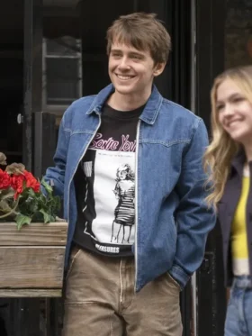 Goosebumps S02 Sam McCarthy Denim Jacket Side