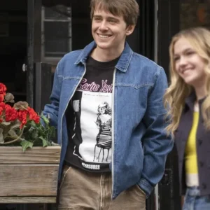 Goosebumps S02 Sam McCarthy Denim Jacket Side