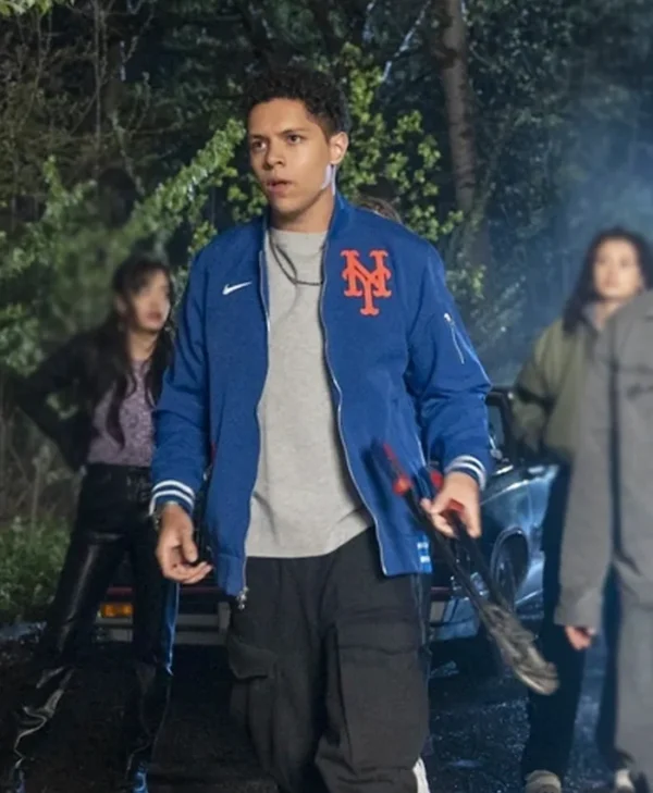 Goosebumps S02 Stony Blyden Bomber Jacket Side