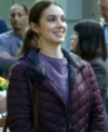 Greys Anatomy S21 Adelaide Kane Hooded Coat