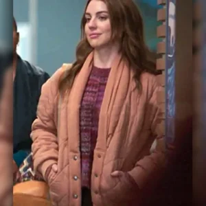 Greys Anatomy S21 Adelaide Kane Quilted Jacket