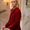 Grosse Pointe Garden Society S01 Alice Morris Red Wool Coat