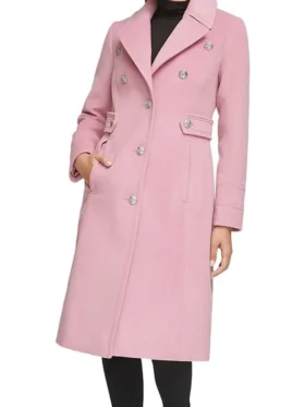 Grosse Pointe Garden Society S01 Catherine Pink Coat