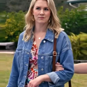 Hats Off to Love 2025 Ginna Claire Mason Blue Denim Jacket Side