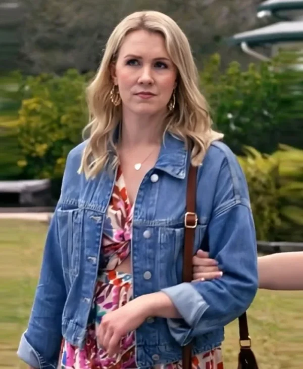 Hats Off to Love 2025 Ginna Claire Mason Blue Denim Jacket Side
