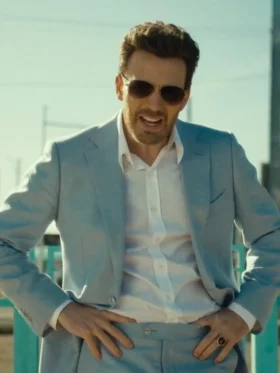 Honey Don't! 2025 Chris Evans Blue Blazer