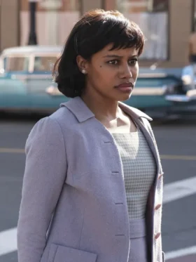 IT Welcome to Derry S01 Taylour Paige Purple Coat