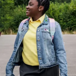 Just Act Normal S01 Kaydrah Walker-Wilkie Denim Jacket Side