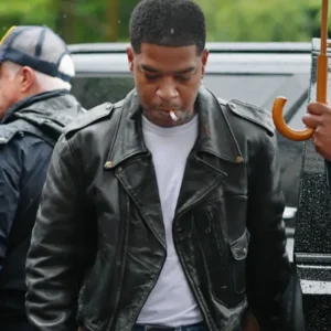 Kid Cudi The Rapper Black Leather Jacket