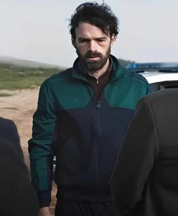 Last Bullet 2025 Alban Lenoir Green Jacket Back
