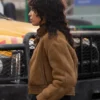 Last Bullet 2025 Stéfi Celma Brown Jacket