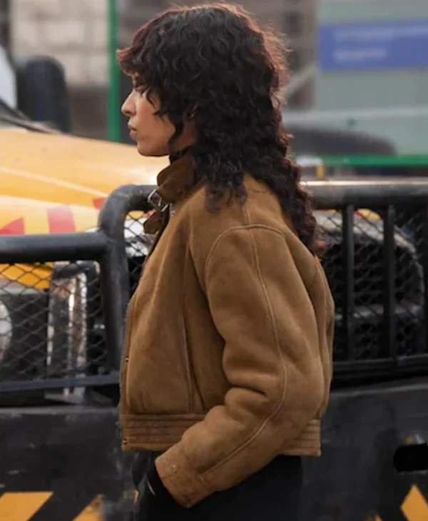 Last Bullet 2025 Stéfi Celma Brown Jacket