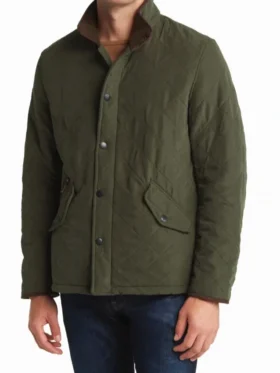 Law And Order S24 Kevin Kane Quilted Jacket