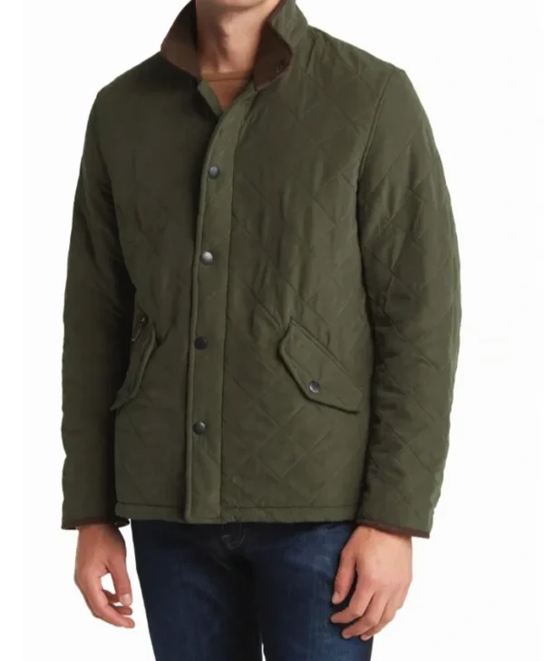 Law And Order S24 Kevin Kane Quilted Jacket