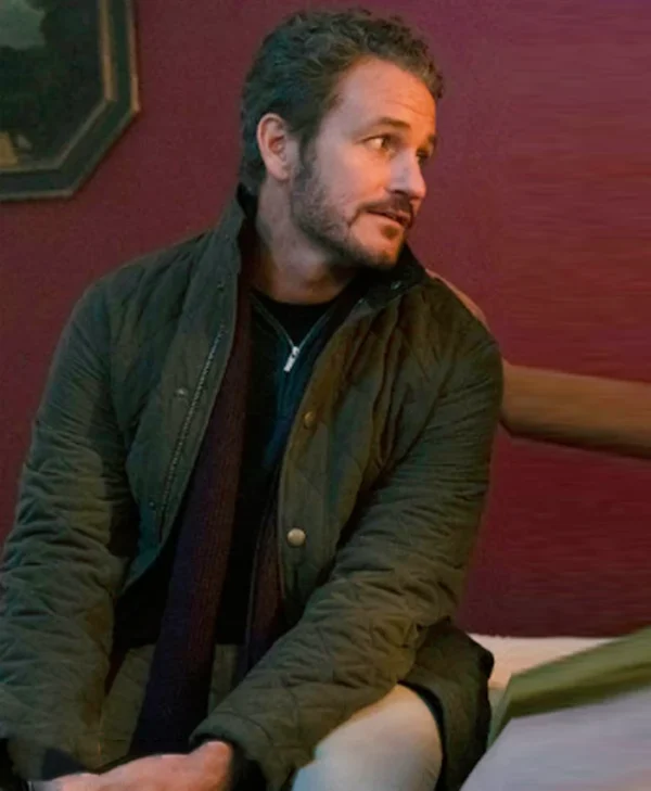 Law And Order S24 Kevin Kane Green Quilted Jacket