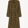 Law and Order Organized Crime S05 Ayanna Bell Green Coat