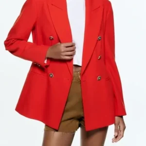 Law and Order Organized Crime S05 Ayanna Bell Red Blazer
