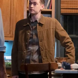 Law and Order Organized Crime S05 Nicky Torchia Brown Jacket