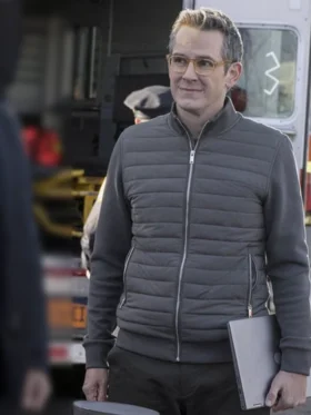 Law and Order Organized Crime S05 Tate Ellington Grey Jacket