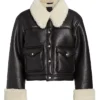 Law and Order S24 Jackie McCarthy Black Leather Jacket