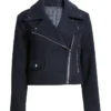 Law and Order SVU S26 Kelli Giddish Blue Wool Jacket