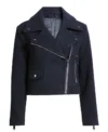 Law and Order SVU S26 Kelli Giddish Blue Wool Jacket