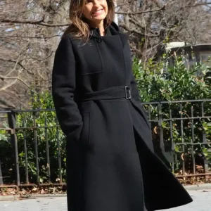 Law and Order SVU S26 Olivia Benson Black Wool Coat