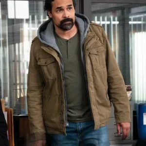 Law and Order SVU S26 Paul Gomez Brown Jacket Side