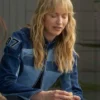 Leverage Redemption S03 Beth Riesgraf Blue Denim Jacket