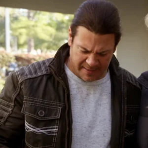 Leverage Redemption S03 Christian Kane Black Jacket Front