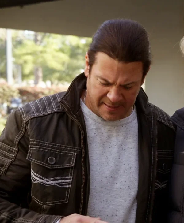 Leverage Redemption S03 Christian Kane Black Jacket Front