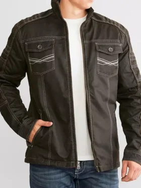 Leverage Redemption S03 Christian Kane Black Jacket