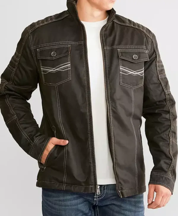Leverage Redemption S03 Christian Kane Black Jacket