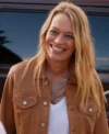 Leverage Redemption S03 Jeri Ryan Brown Jacket Side