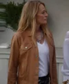 Leverage Redemption S03 Jeri Ryan Brown Jacket