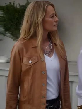 Leverage Redemption S03 Jeri Ryan Brown Jacket