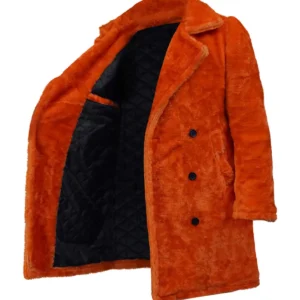 Lisa Kudrow Friends S05 Phoebe Buffay Orange Coat Look