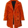Lisa Kudrow Friends S05 Phoebe Buffay Orange Coat on Sale