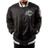 Los Angeles Kings Black Satin Jacket