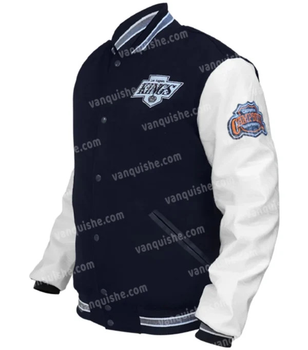 Los Angeles Kings Varsity Wool Jacket Side Look