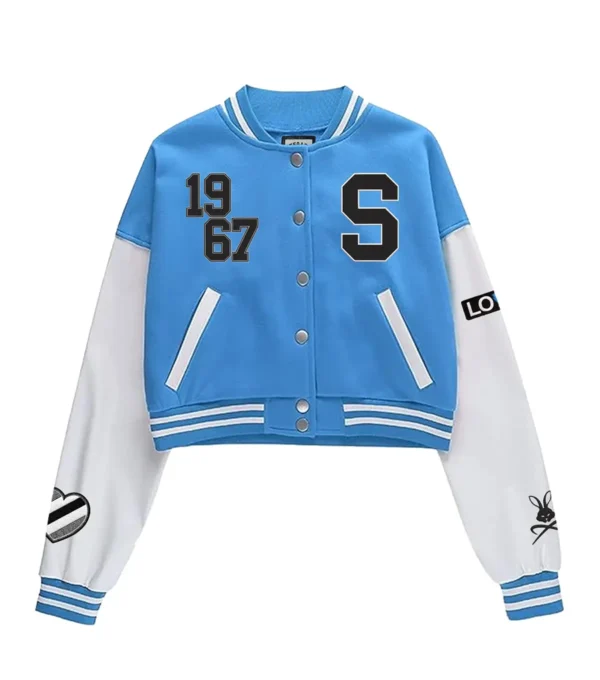 Love Me Hate Me Stegaro Varsity Bloom Jacket