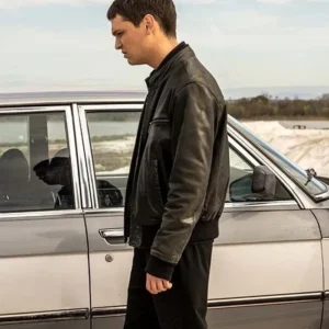 Malditos S01 Pablo Cobo Black Leather Jacket