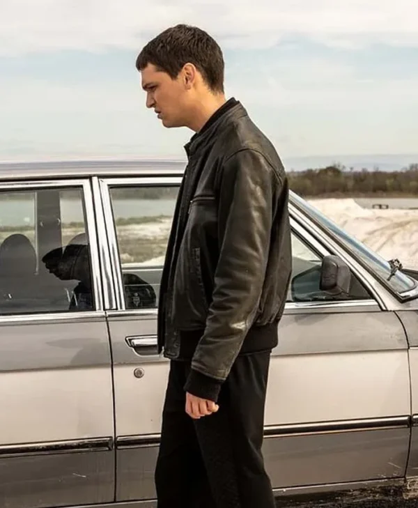 Malditos S01 Pablo Cobo Black Leather Jacket