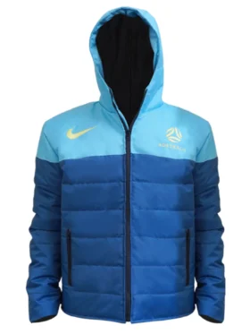 Matildas 2023 Blue Puffer Jacket