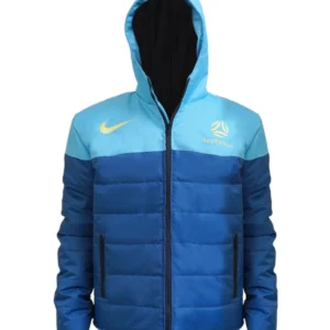 Matildas 2023 Blue Puffer Jacket
