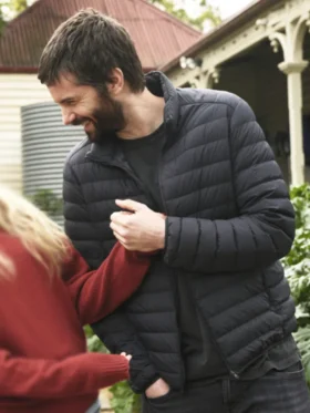 Mix Tape S01 Jim Sturgess Puffer Jacket