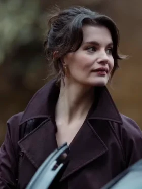 MobLand S01 Emily Barber Trench Coat Side